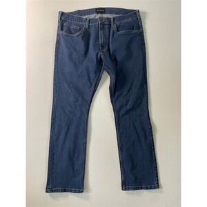 Jachs New York 38x30‎ Slim Leg 5 Pocket Medium Stretch Denim Mens Jeans